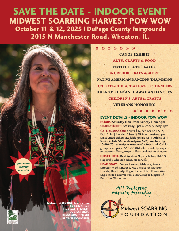 Annual Midwest SOARRING Foundation Harvest Pow Wow 2025